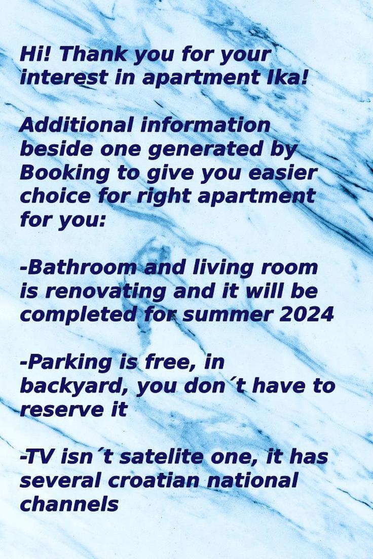 Apartment Ika 바슈카 외부 사진